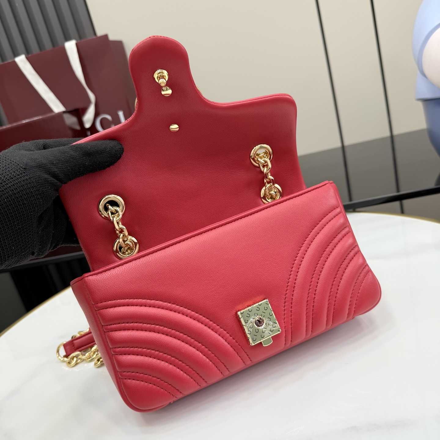 Gucci GG Marmont Small Shoulder Bag - DopestKickz