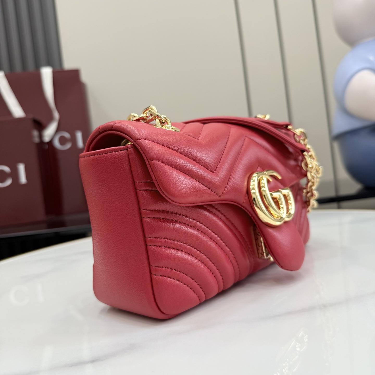 Gucci GG Marmont Small Shoulder Bag - DopestKickz