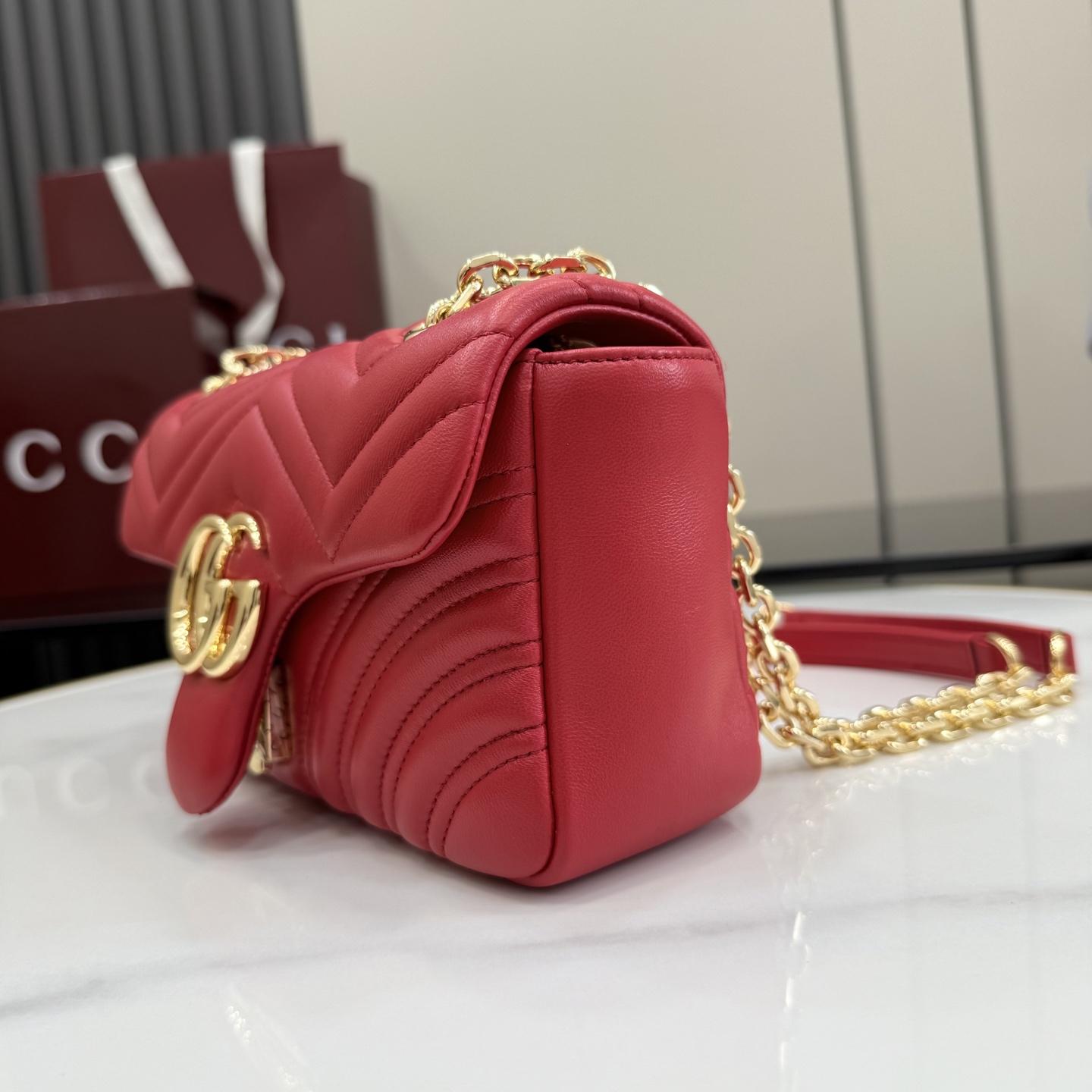 Gucci GG Marmont Small Shoulder Bag - DopestKickz