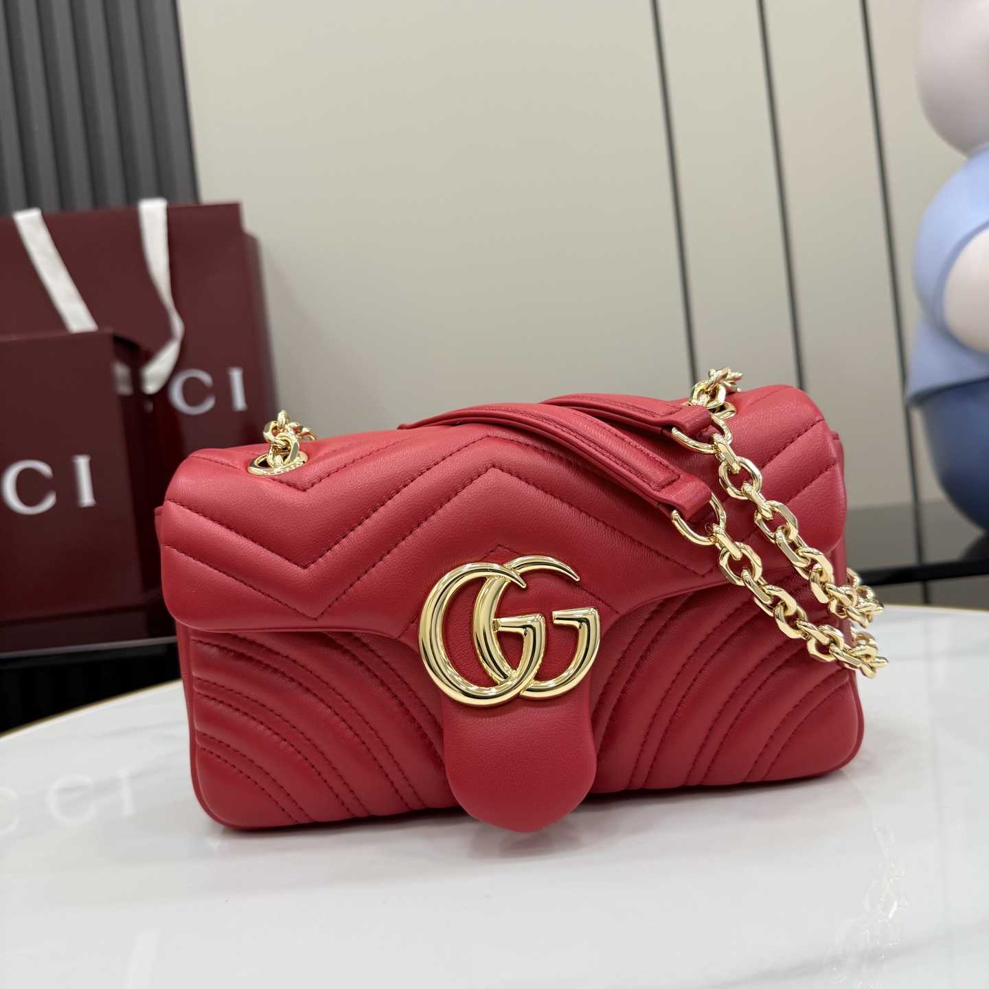Gucci GG Marmont Small Shoulder Bag - DopestKickz