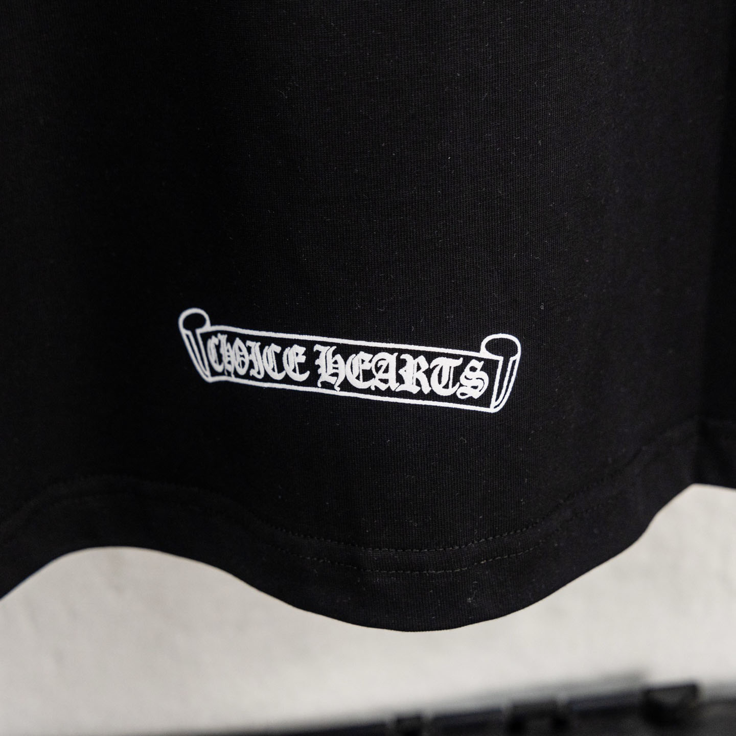 Chrome Hearts Cross Tire Tracks Pocket T-Shirt 'Black' - DopestKickz