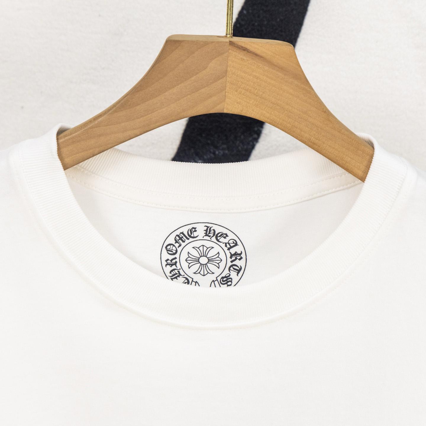 Chrome Hearts USA Flag Tee 'White' - DopestKickz