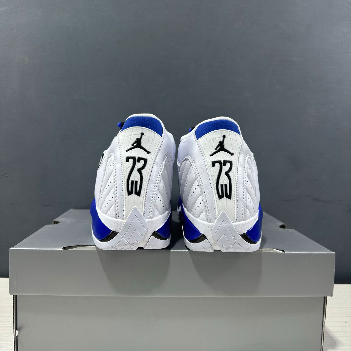  Jordan Air Jordan 14 retro hyper royal Sneakers       487471-104  - DopestKickz
