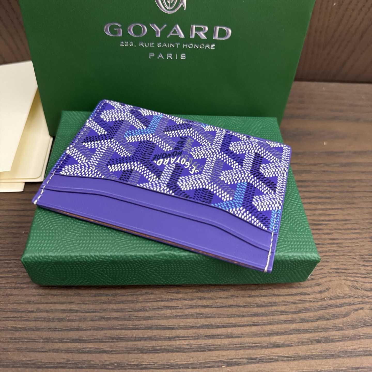 Goyard Saint-Sulpice Card Wallet - DopestKickz
