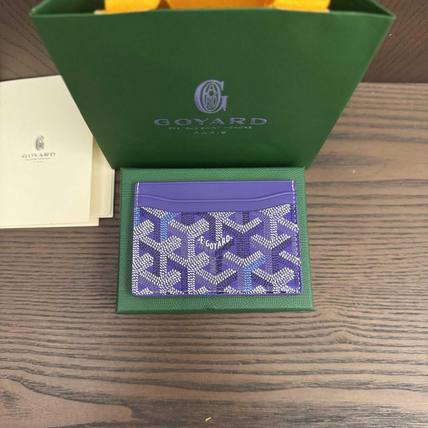 Goyard Saint-Sulpice Card Wallet - DopestKickz