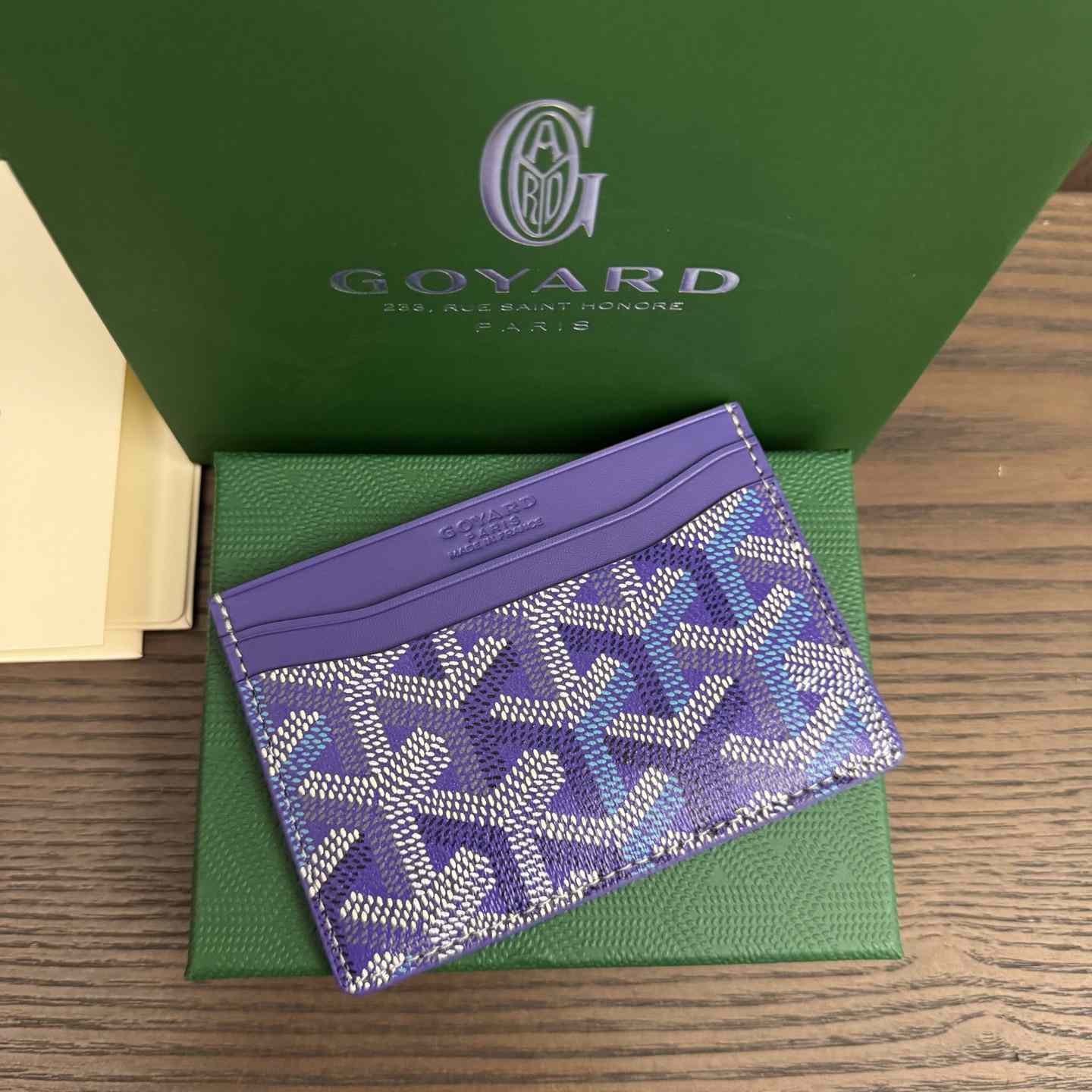 Goyard Saint-Sulpice Card Wallet - DopestKickz