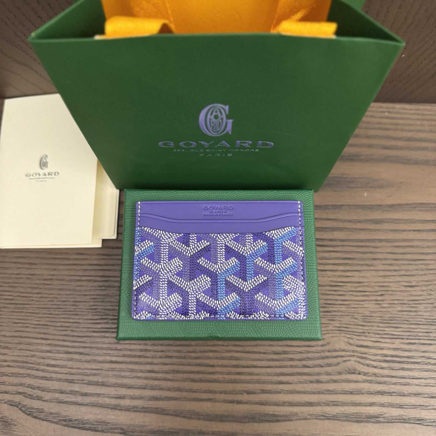 Goyard Saint-Sulpice Card Wallet - DopestKickz