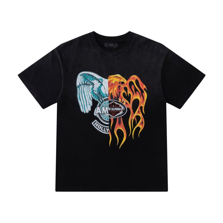 Amiri Spliced  Oversized Tee - DopestKickz
