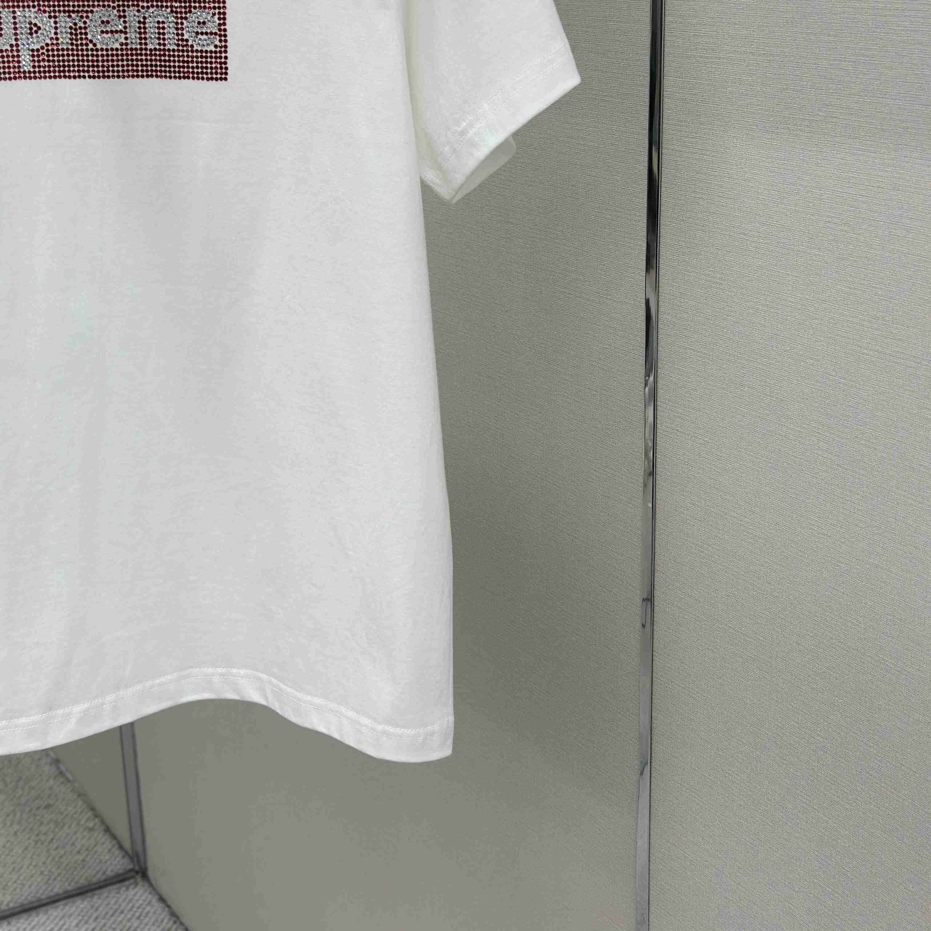 Supreme x Swarovski Box Logo T-Shirt - DopestKickz