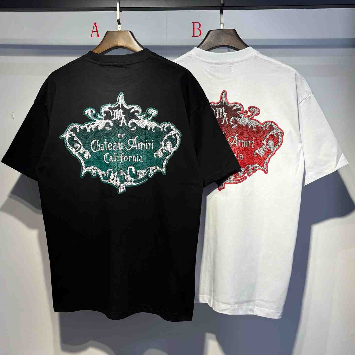 Amiri  Chateau Crest Oversized T-shirt - DopestKickz
