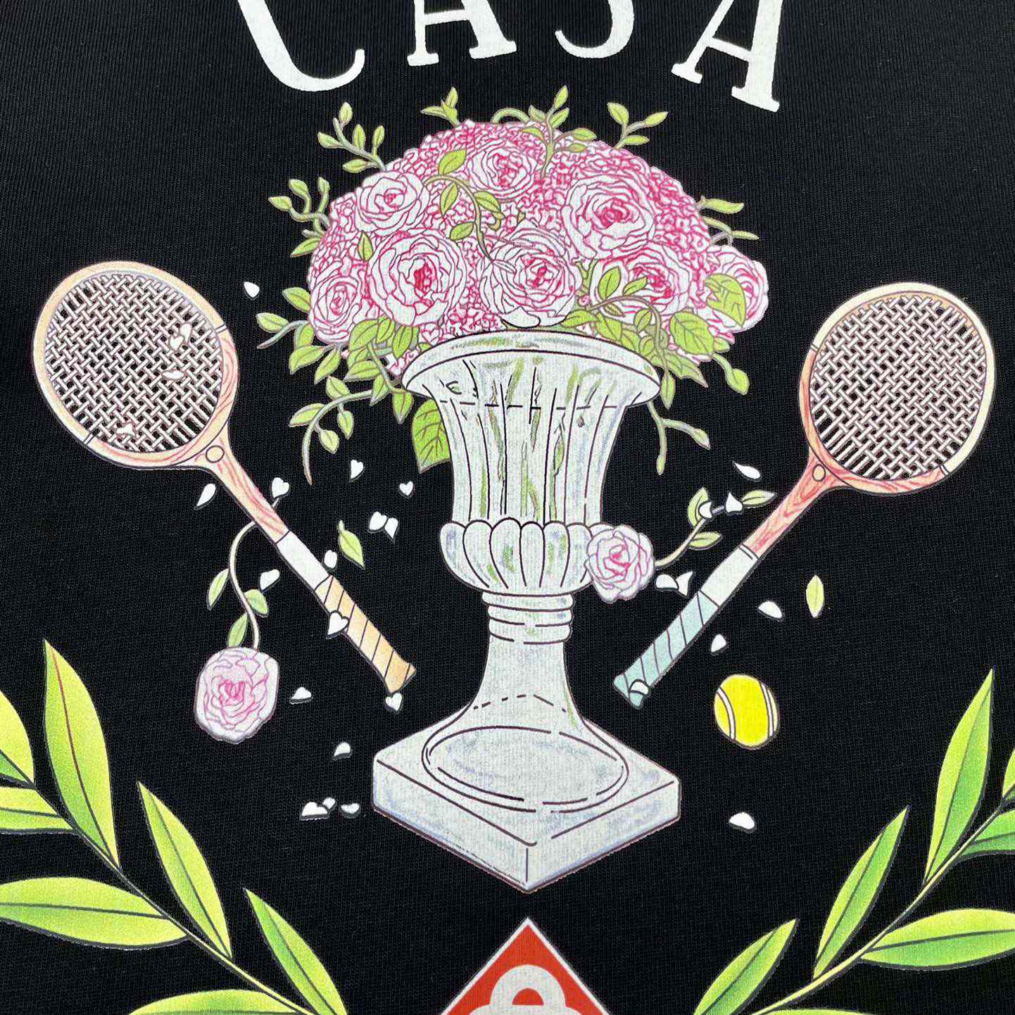 Casablanca Casa Way Short Sleeve T‑Shirt CA5086 - DopestKickz