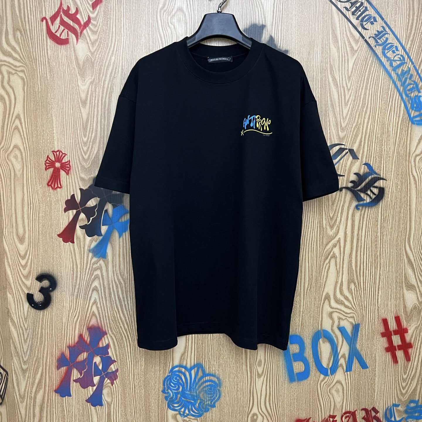 Chrome Hearts Matty Boy Anti Promo Black Tee - DopestKickz