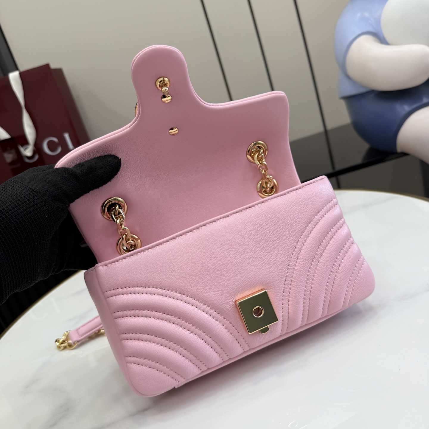 Gucci GG Marmont Small Shoulder Bag - DopestKickz