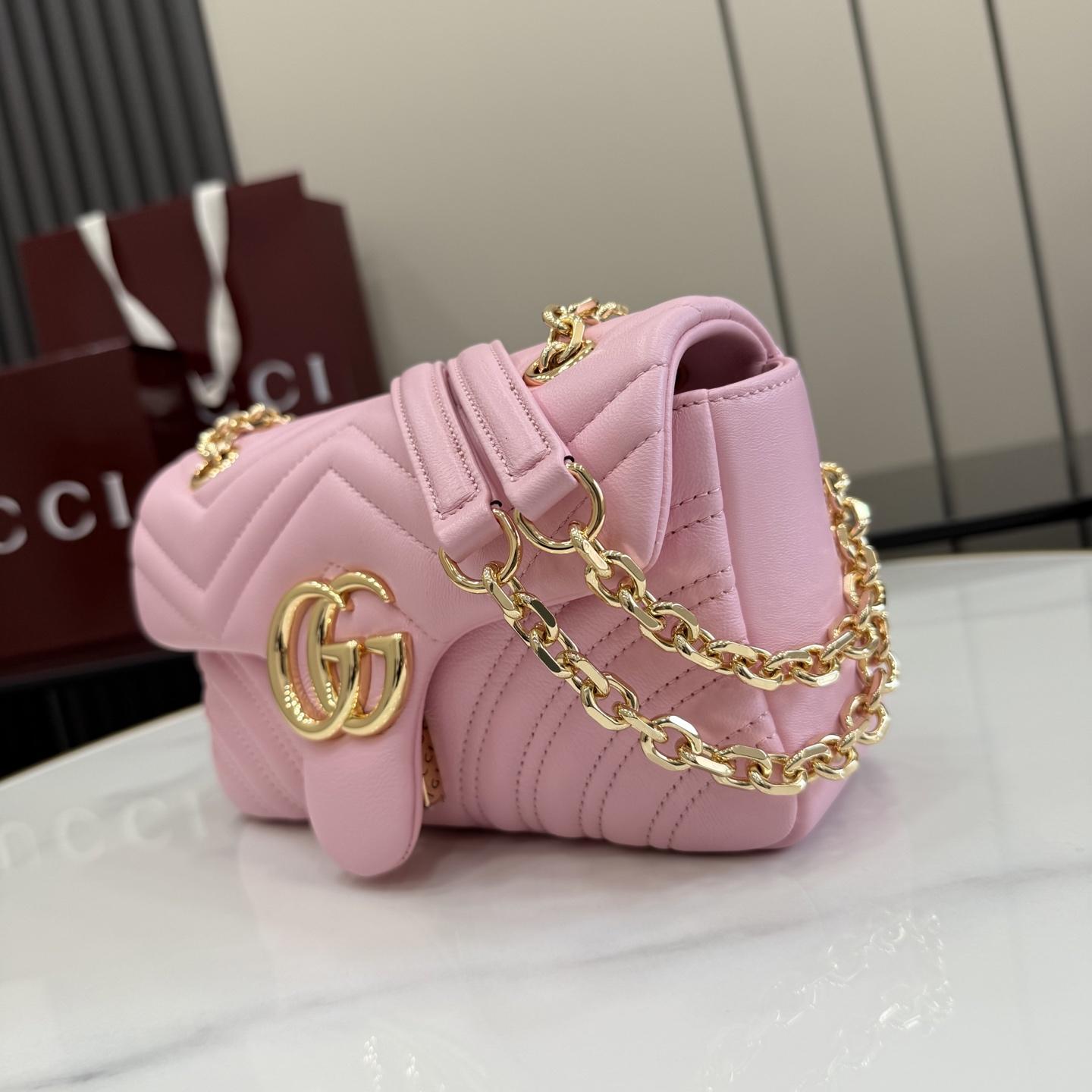 Gucci GG Marmont Small Shoulder Bag - DopestKickz