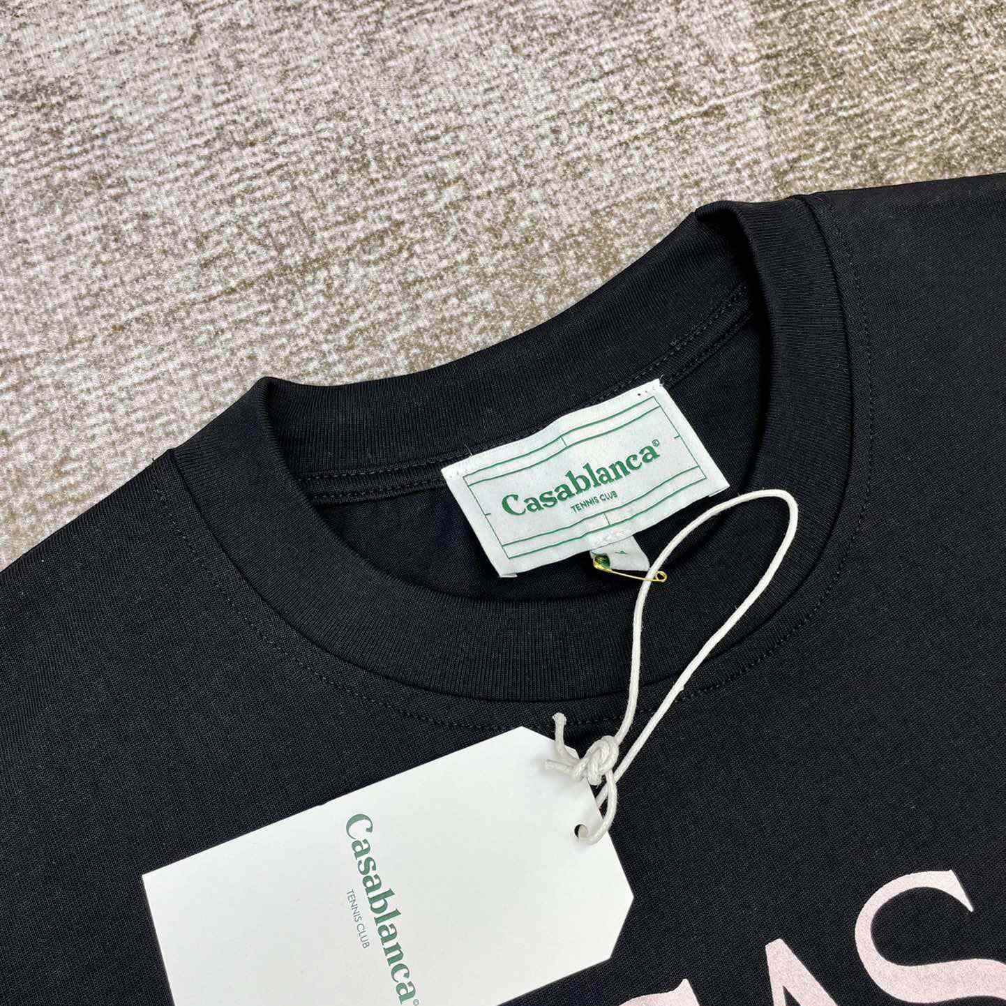 Casablanca Le Pouvoir Des Fleurs T-Shirt 'Black'  CA5075 - DopestKickz