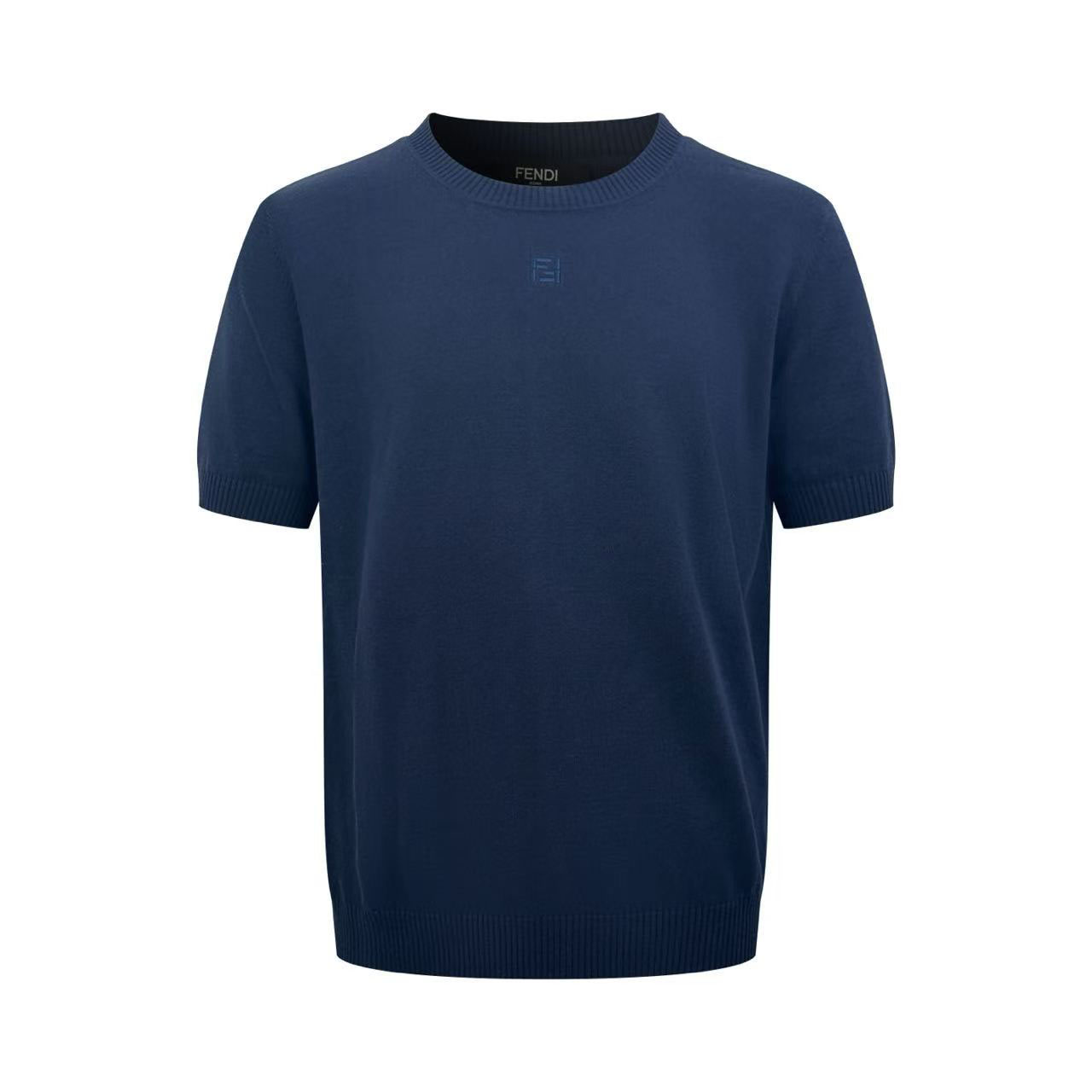 Fendi White Cotton And Cashmere Jumper - DopestKickz