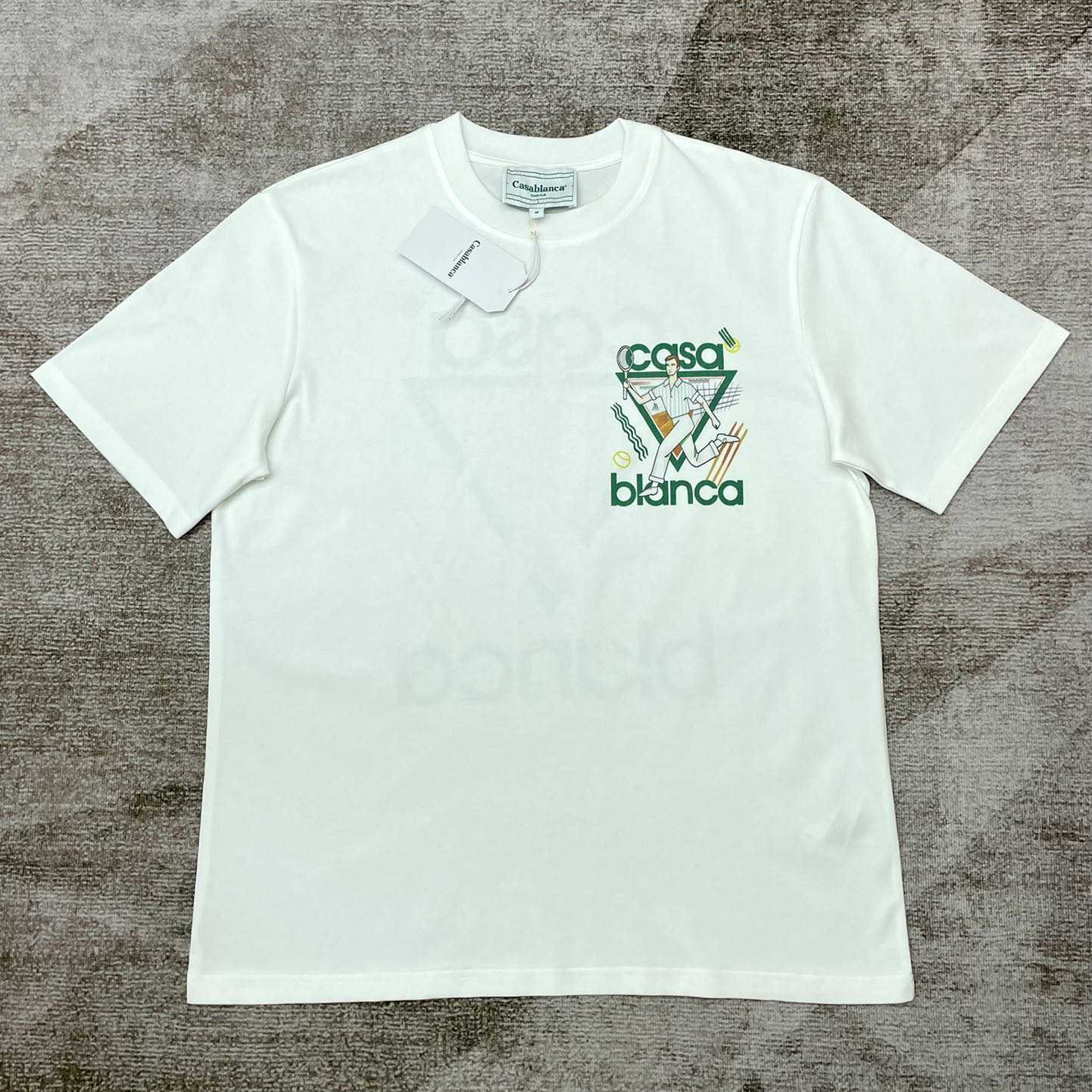 Casablanca Le Jeu Short Sleeve T‑Shirt C750 - DopestKickz