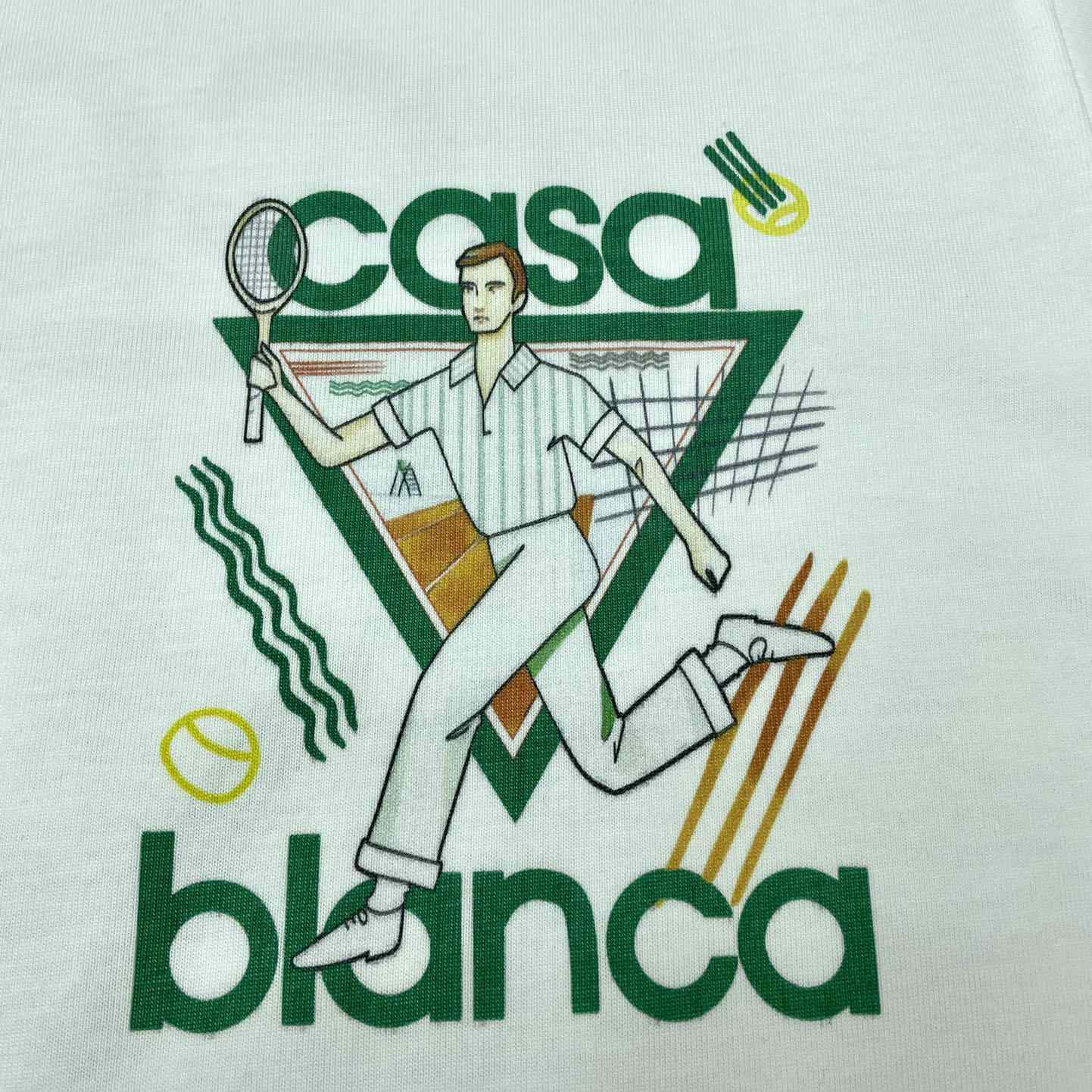 Casablanca Le Jeu Short Sleeve T‑Shirt C750 - DopestKickz