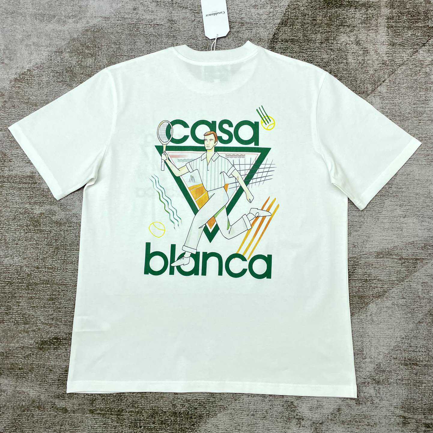 Casablanca Le Jeu Short Sleeve T‑Shirt C750 - DopestKickz