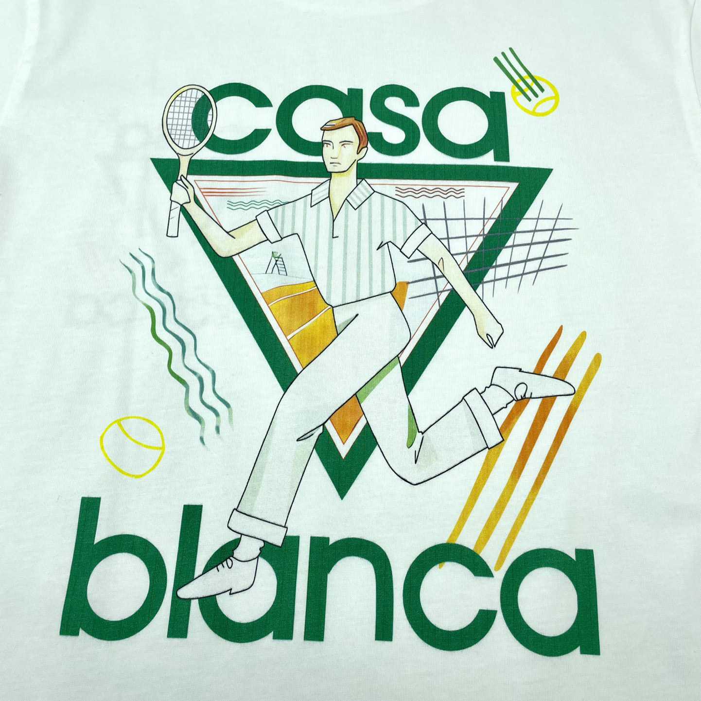 Casablanca Le Jeu Short Sleeve T‑Shirt C750 - DopestKickz