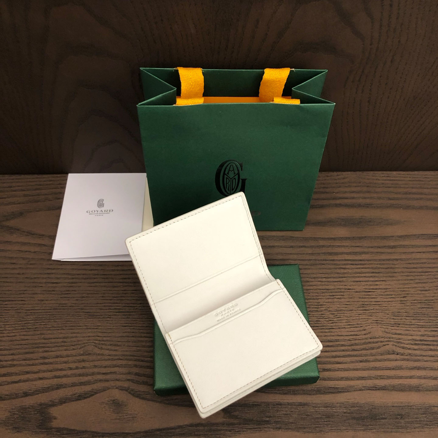 Goyard Malesherbes Card Wallet - DopestKickz