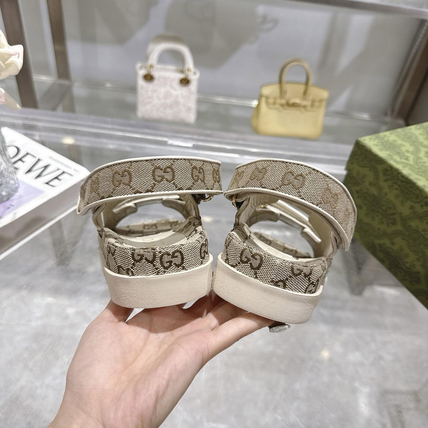 Gucci Sandal With Double G - DopestKickz