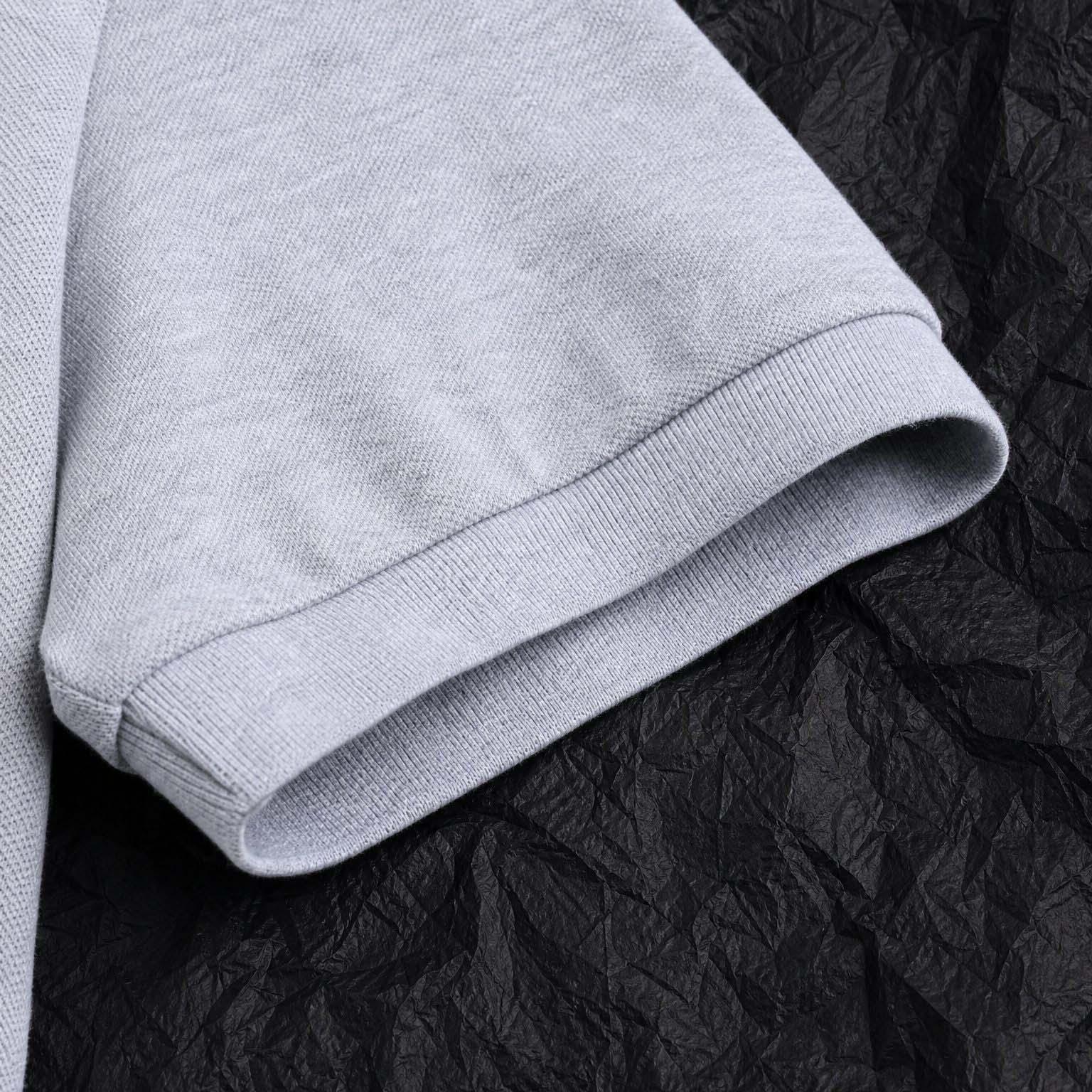 Moncler Logo Patch Cotton Polo Shirt - DopestKickz