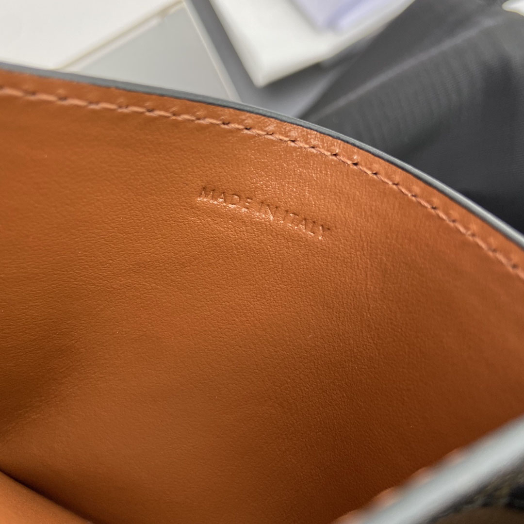 Celine Card Holder Triomphe In Triomphe Canvas - DopestKickz