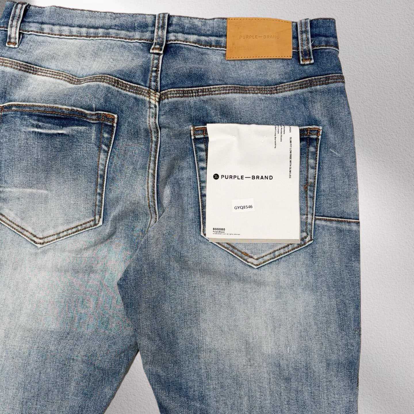 Purple-Brand Jeans 8546 - DopestKickz