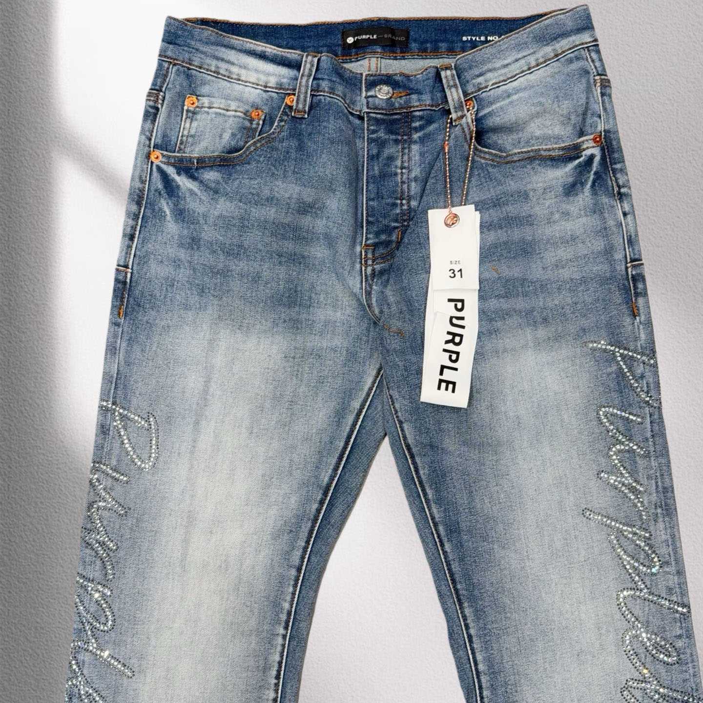 Purple-Brand Jeans 8546 - DopestKickz