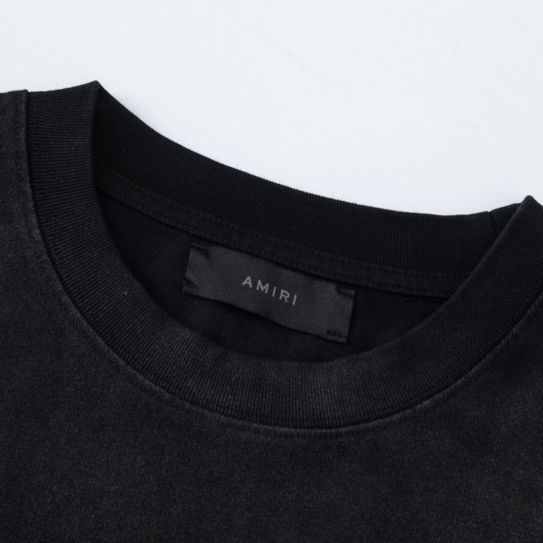 Amiri Flames Printed Cotton T-shirt - DopestKickz