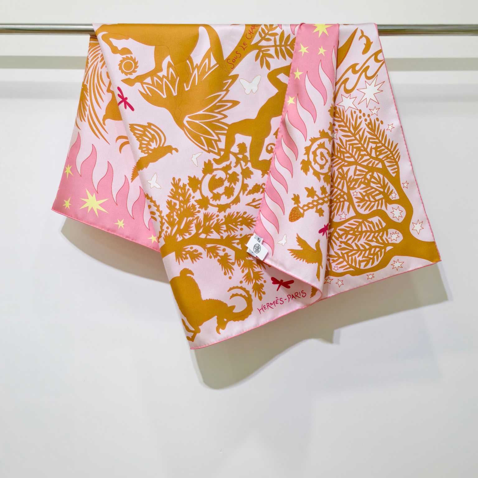 Hermes Sous le Charme D'Orphee Detail Scarf  - DopestKickz