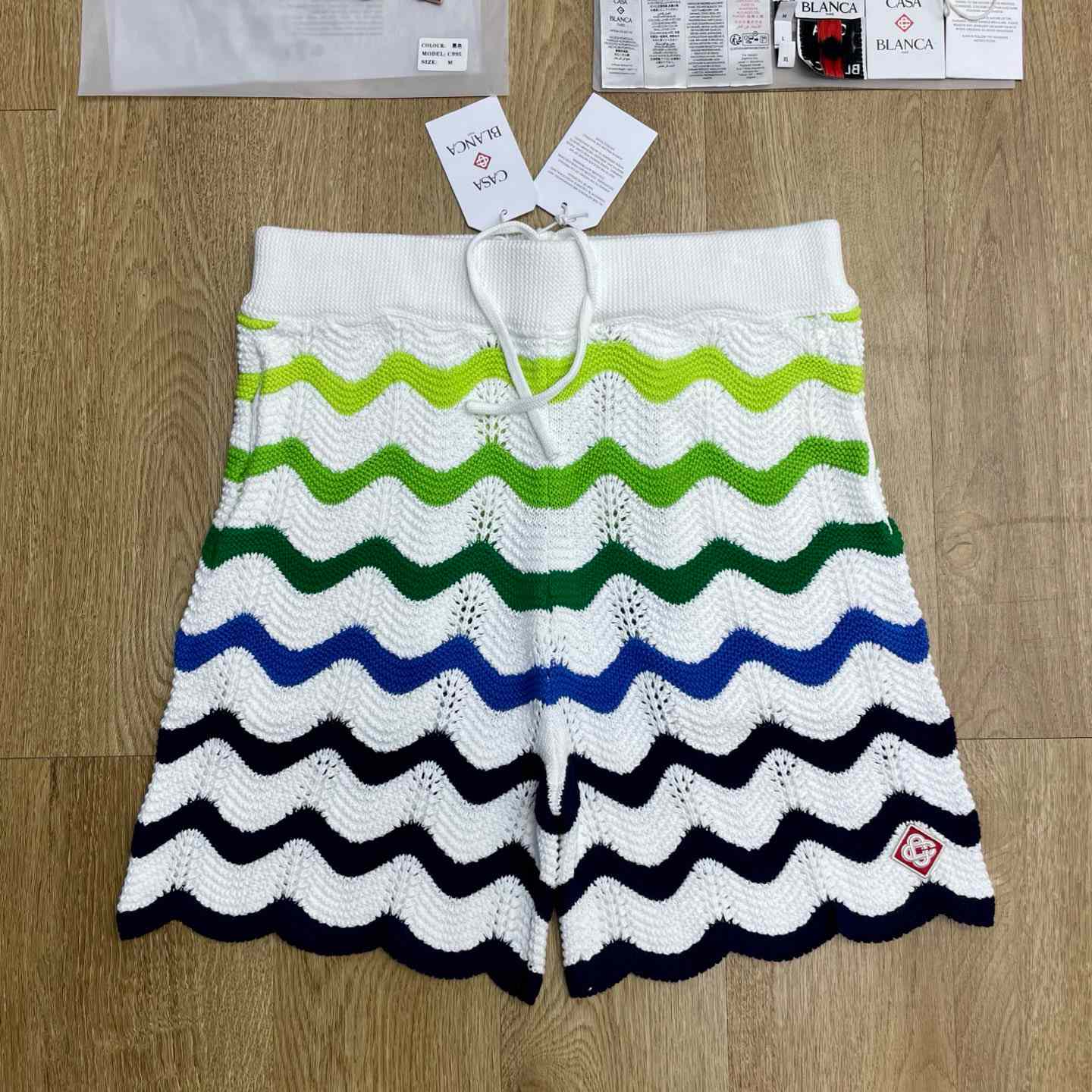 Casablanca Wave Knit Short 'Gradient Wave' D0201 - DopestKickz