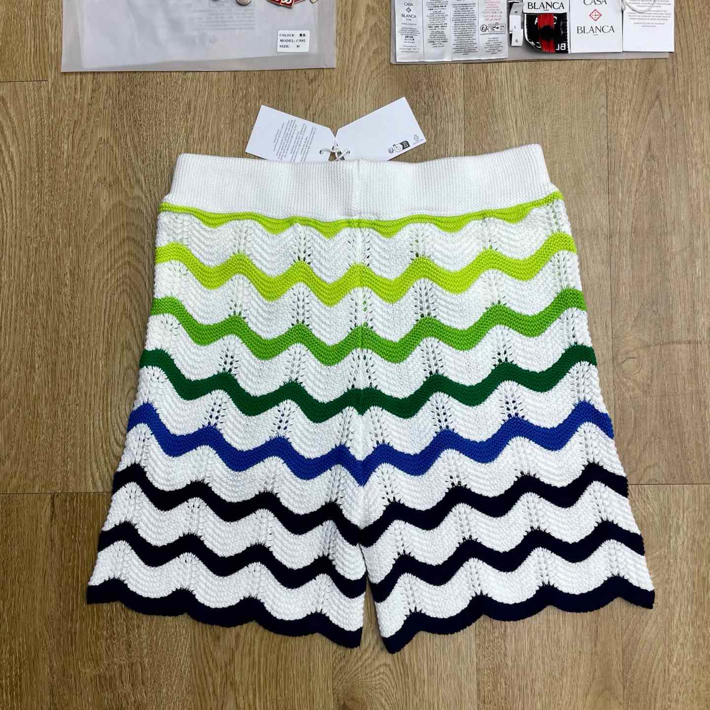 Casablanca Wave Knit Short 'Gradient Wave' D0201 - DopestKickz