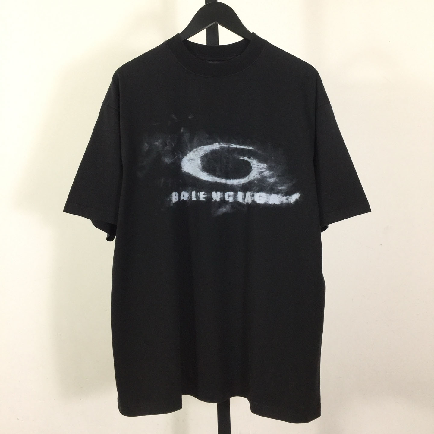 Balenciaga Washed Crayon Loop Medium Fit T‑shirt In Cotton - DopestKickz