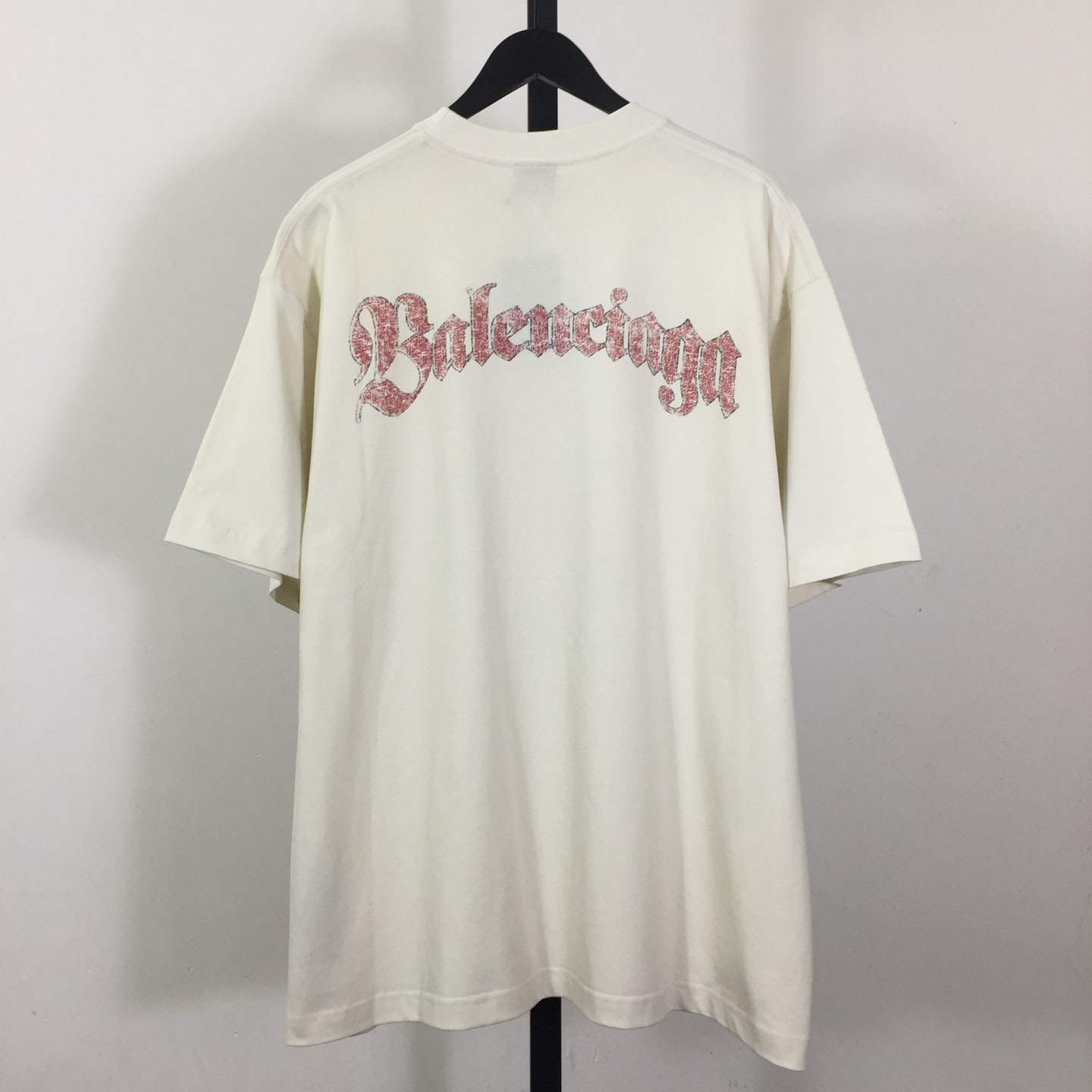 Balenciaga Medium Fit T-Shirt 'Dirty White' - DopestKickz