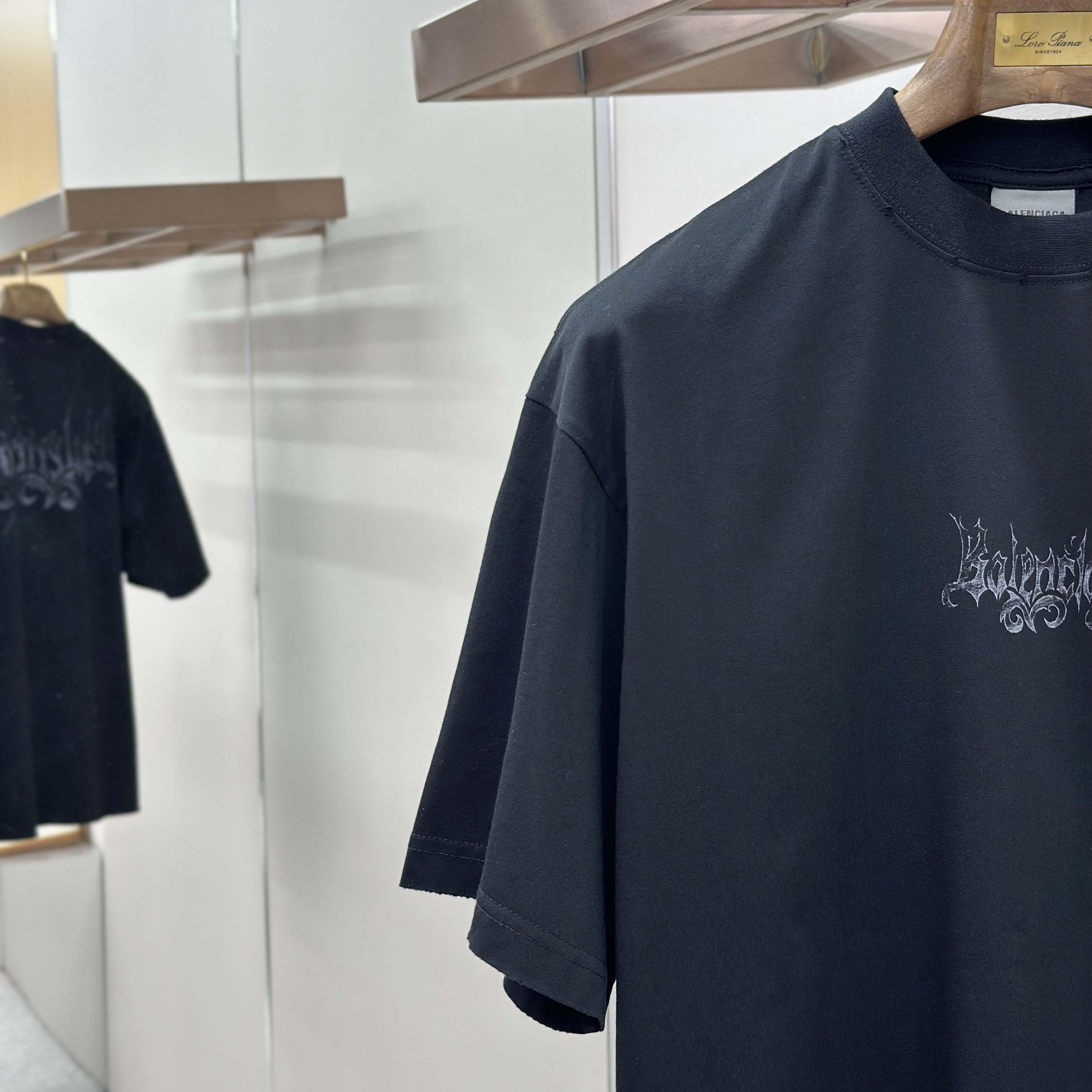 Balenciaga Sketchy Medium Fit T-Shirt - DopestKickz