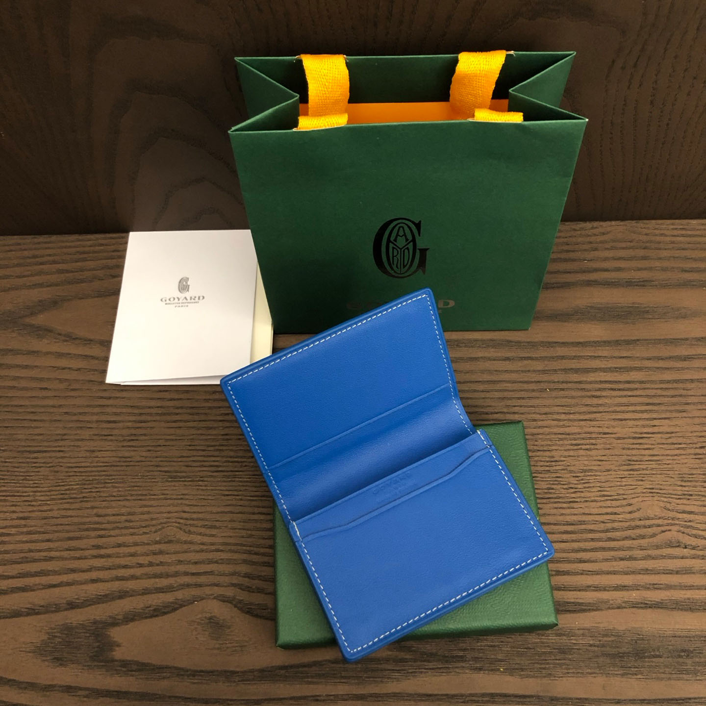 Goyard Malesherbes Card Wallet - DopestKickz