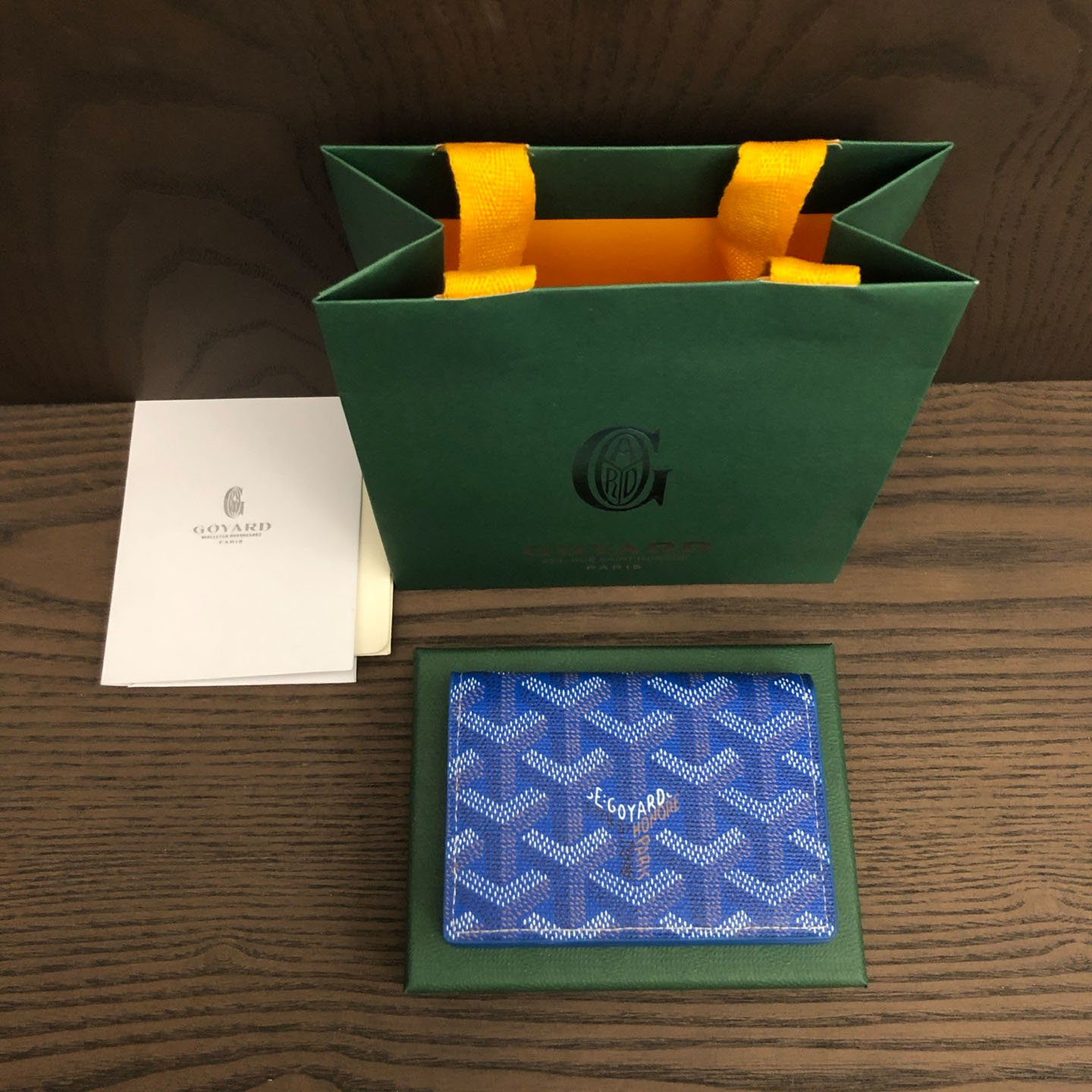 Goyard Malesherbes Card Wallet - DopestKickz