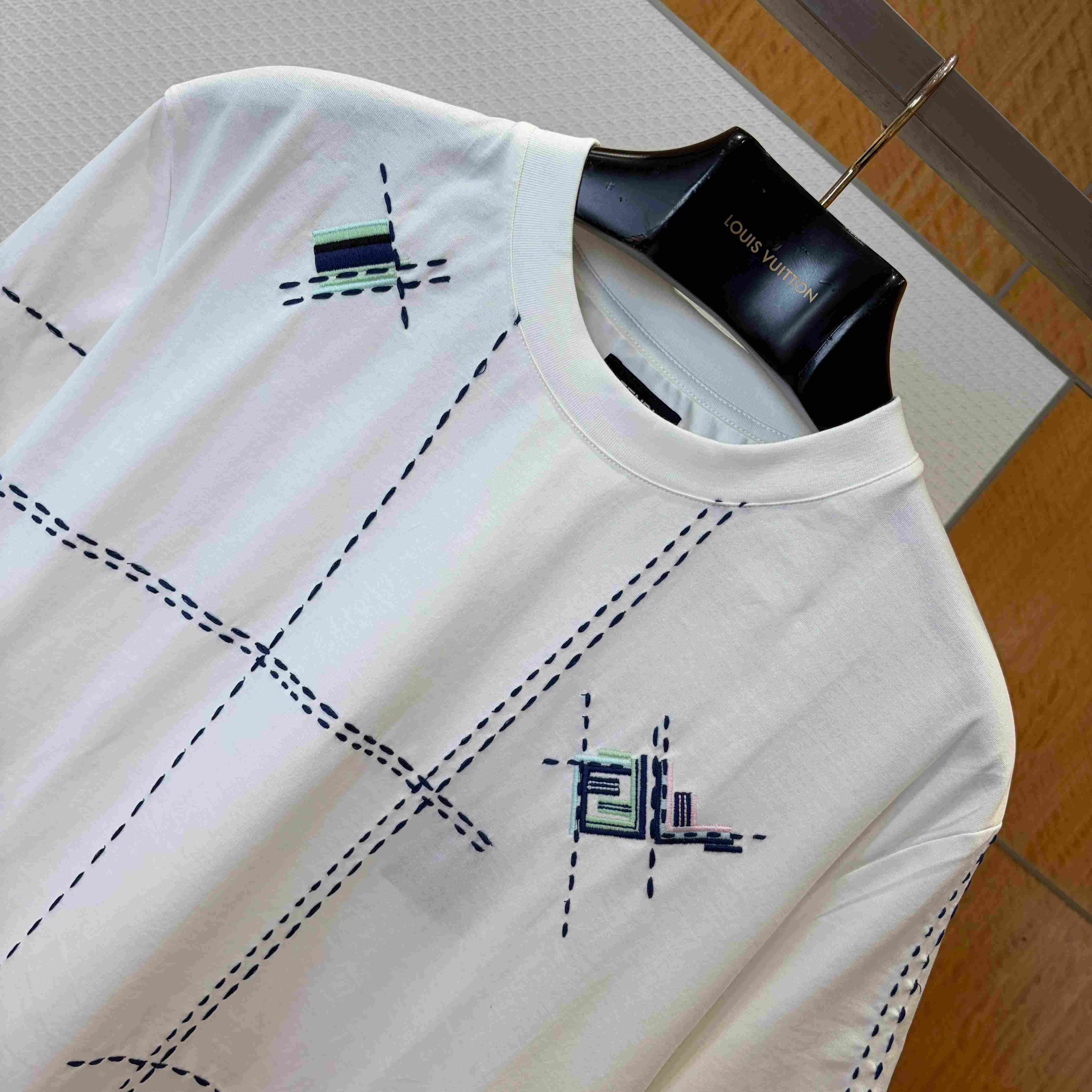 Fendi White Cotton T-shirt - DopestKickz