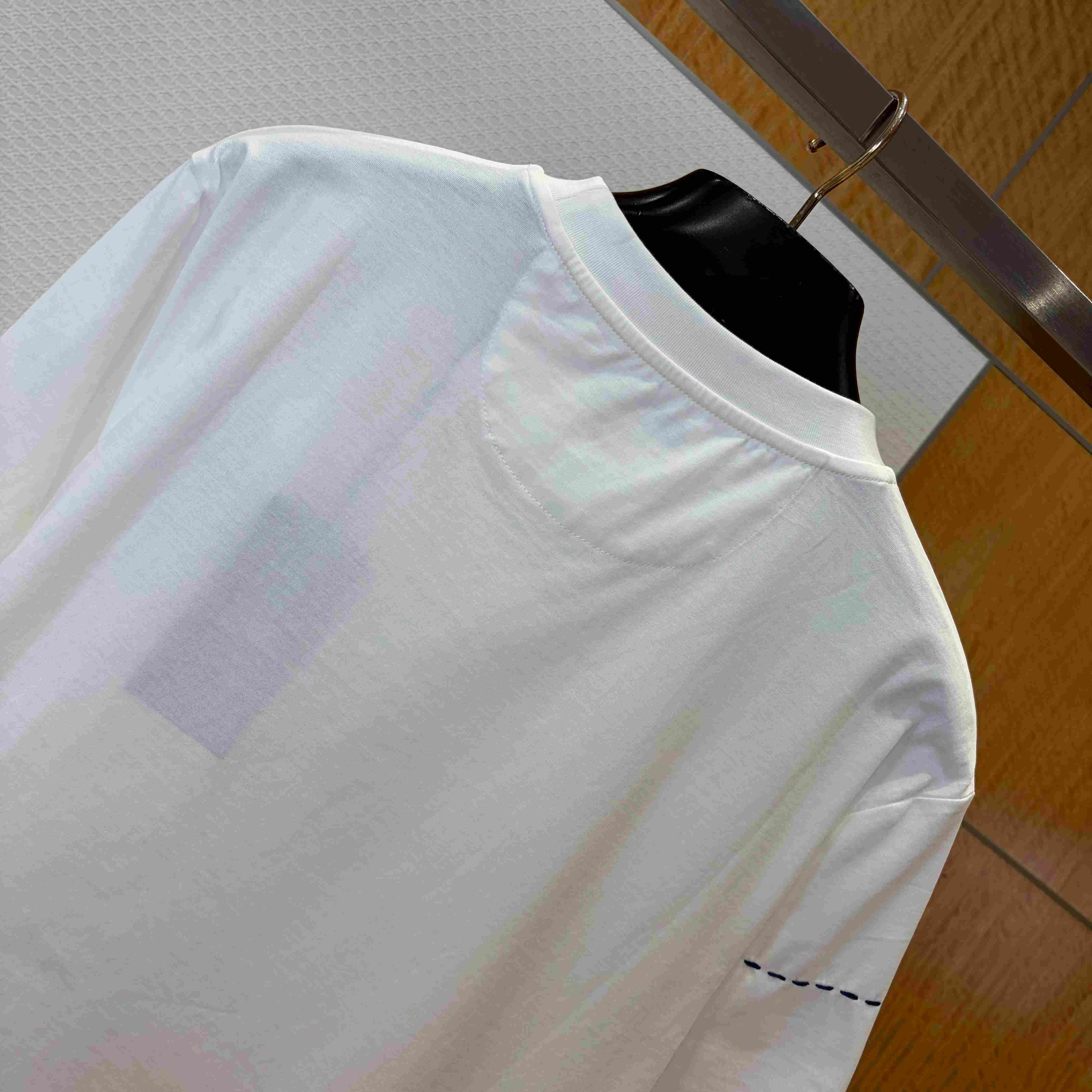 Fendi White Cotton T-shirt - DopestKickz