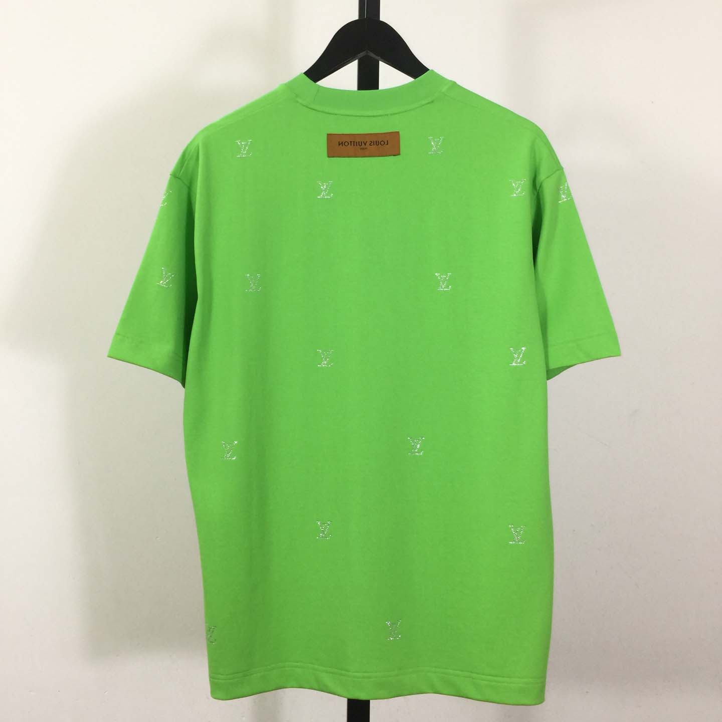 Louis Vuitton Crystal Embellished Cotton T-Shirt  - DopestKickz