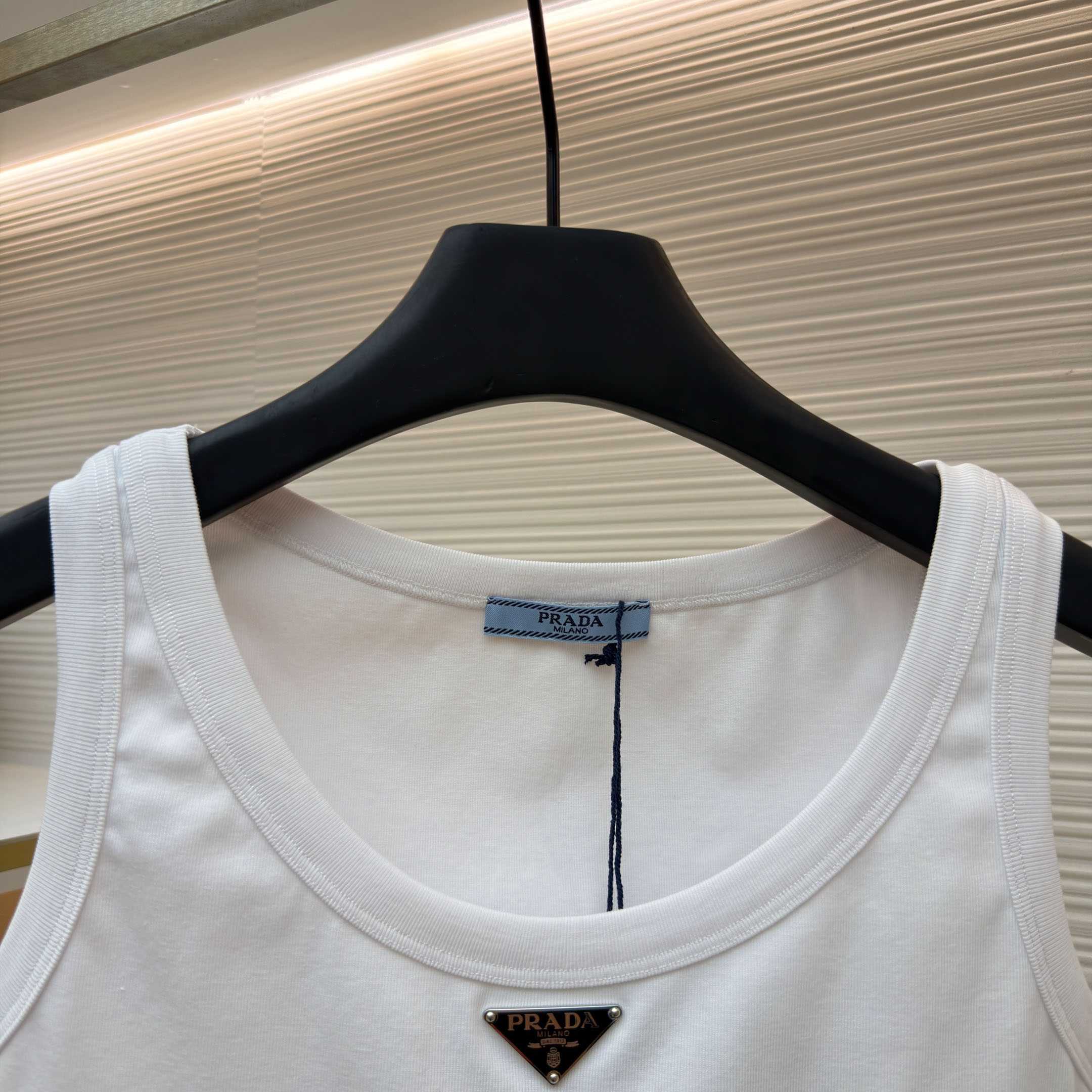 Prada Jersey Cropped Top - DopestKickz