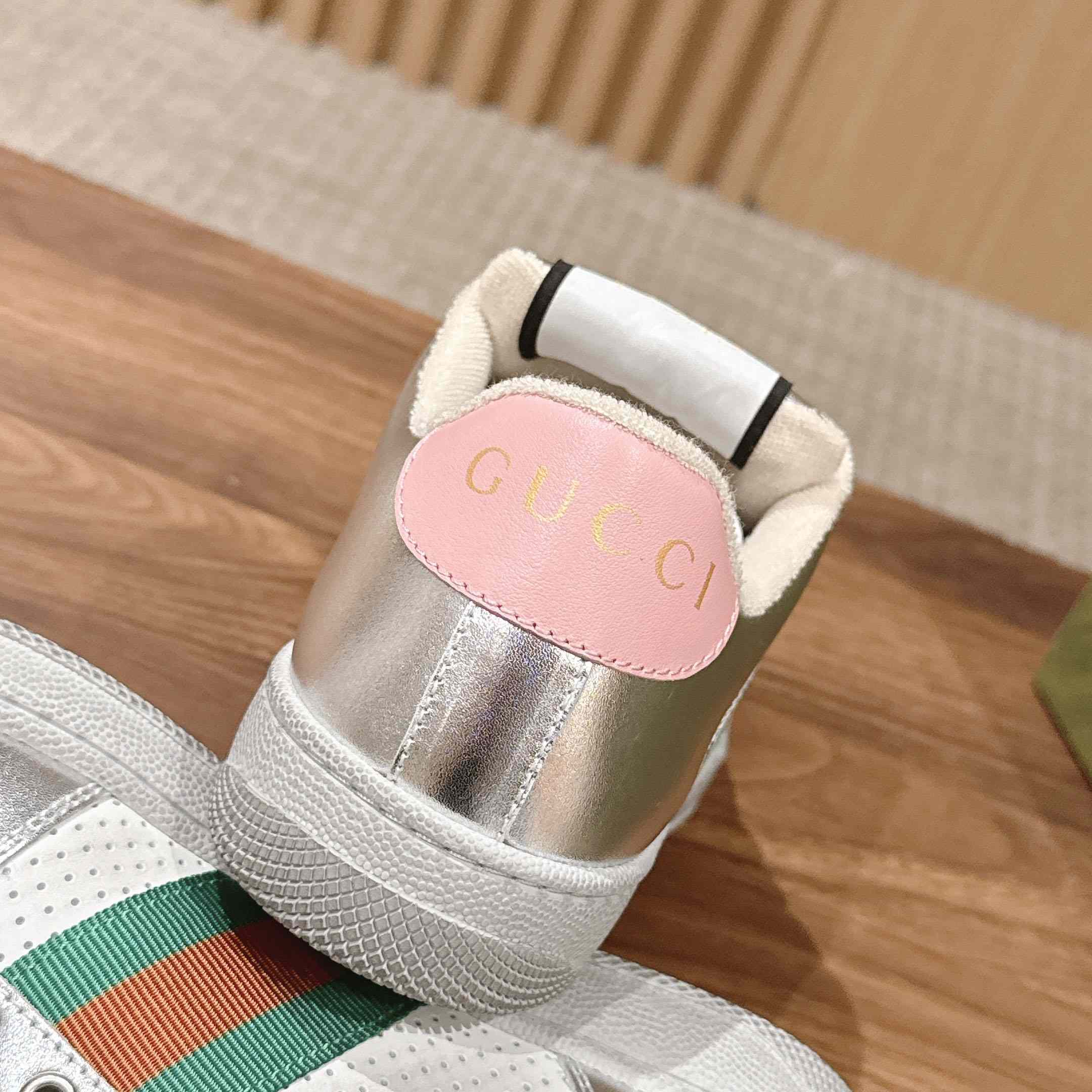 Gucci Worn-Out Effect Screener Sneaker - DopestKickz
