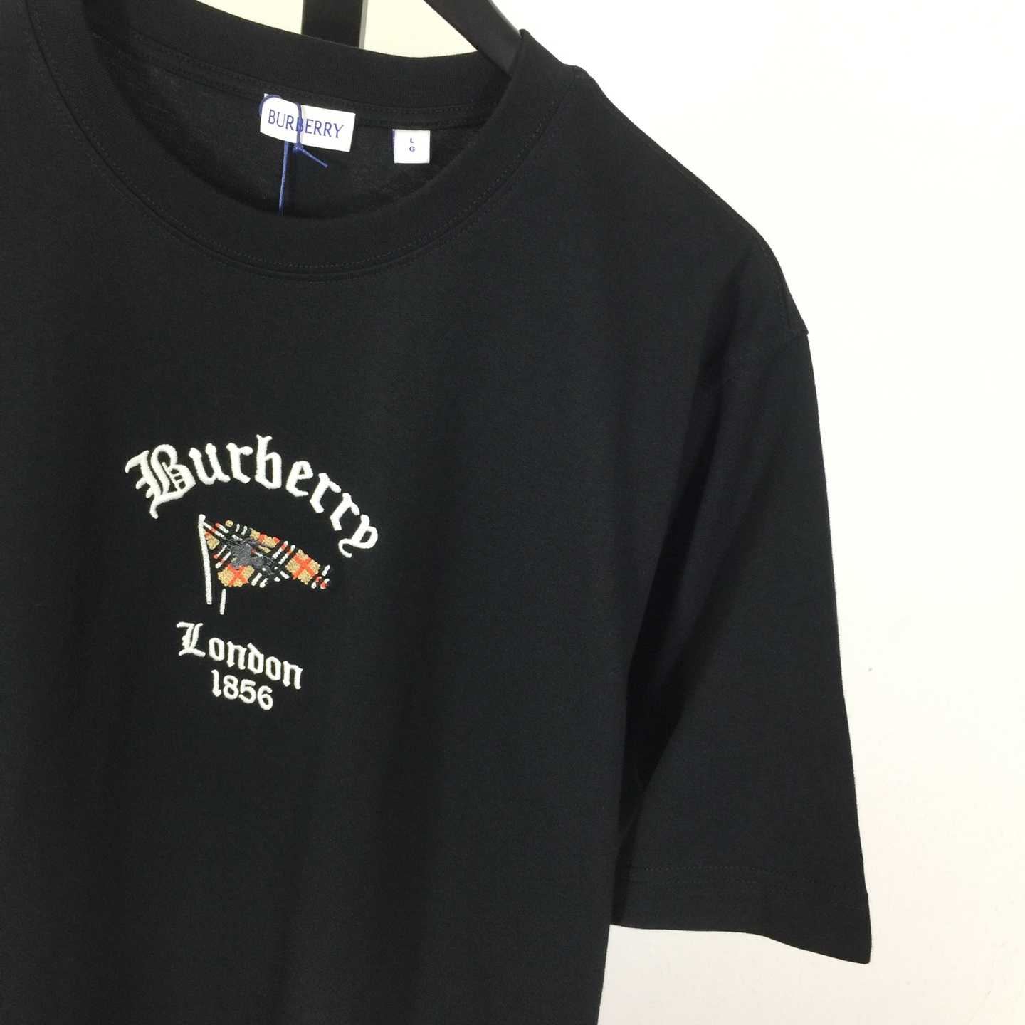 Burberry Check Flag Cotton T-shirt - DopestKickz