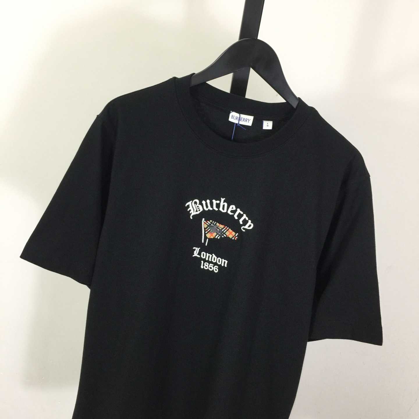 Burberry Check Flag Cotton T-shirt - DopestKickz