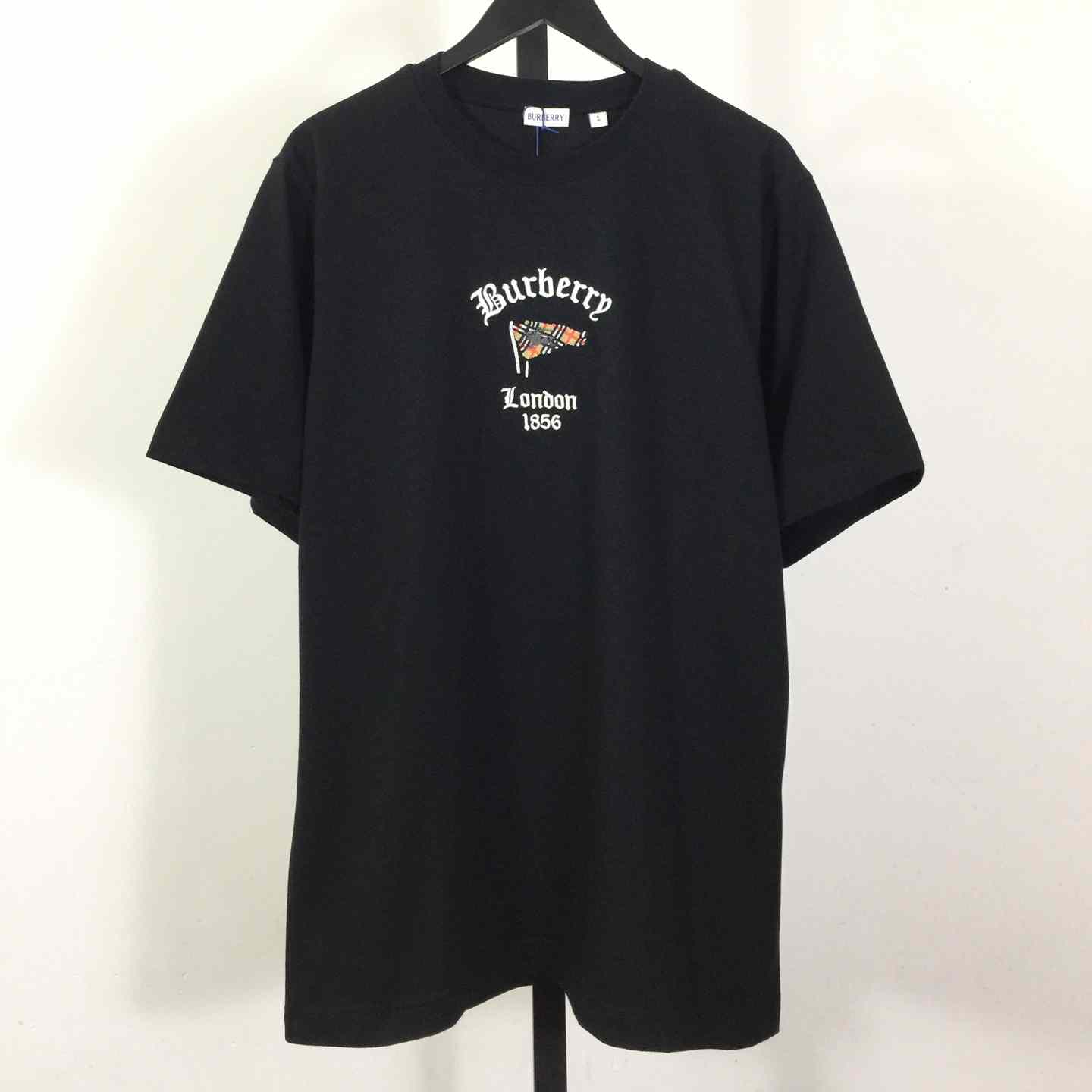 Burberry Check Flag Cotton T-shirt - DopestKickz