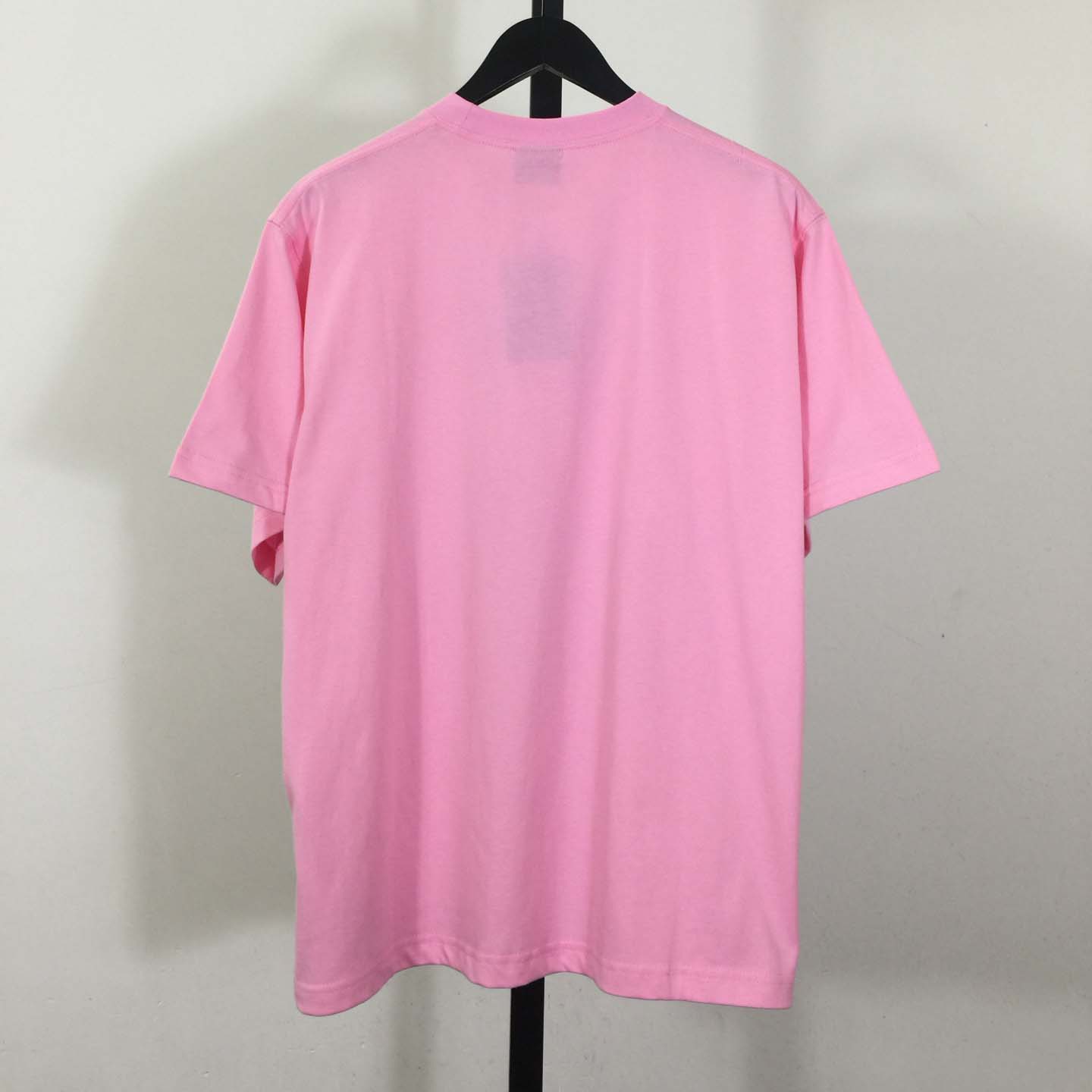 Balenciaga Vintage Surfer Oversized T-Shirt in old pink dry jersey - DopestKickz