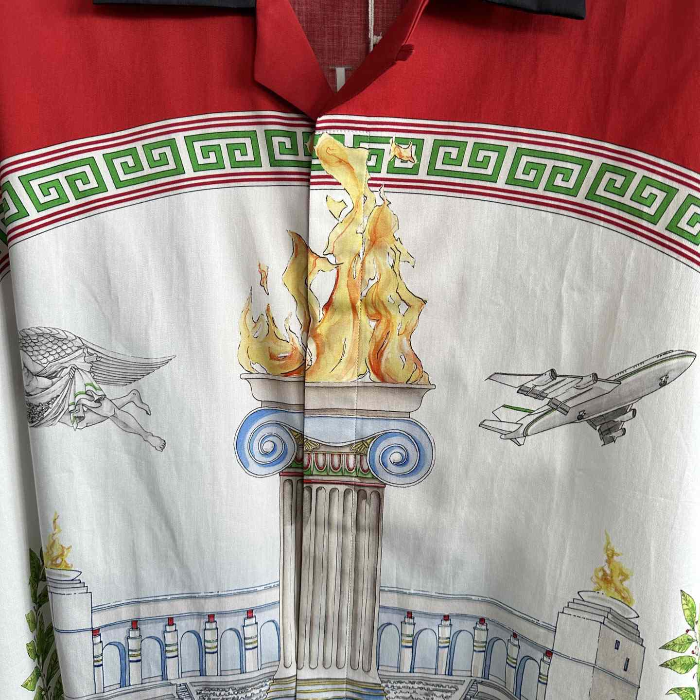 Casablanca  Unique Games Printed Cotton Shirt - DopestKickz
