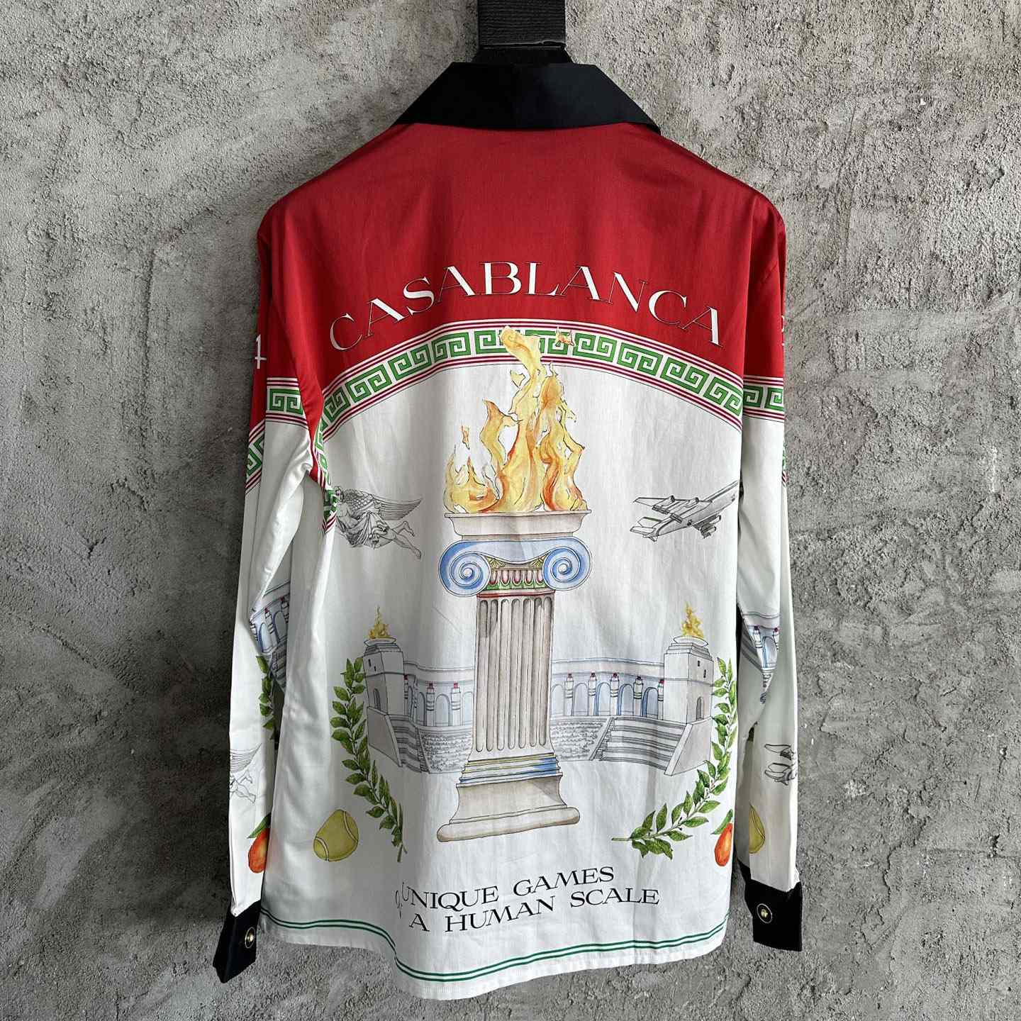 Casablanca  Unique Games Printed Cotton Shirt - DopestKickz